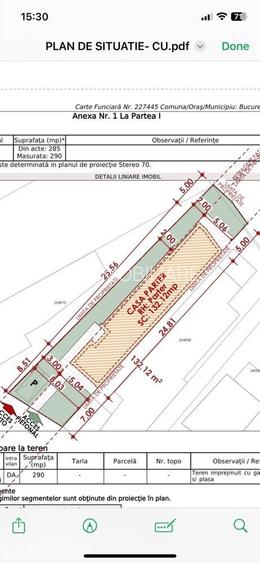 De vanzare teren 295mp, cert urbanism, Cora Alexandriei - 5