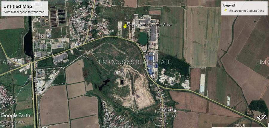 Centura 1, stradal Glina, teren intravilan mare, deschidere generoasa! 24000/84 - 2