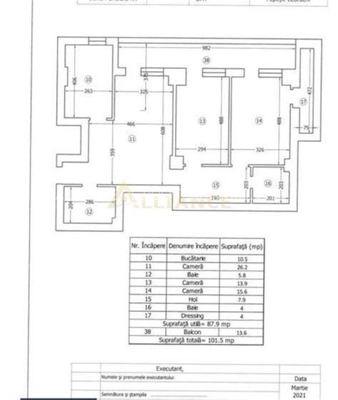Apartament 3 camere 2 bai Confort City - 17