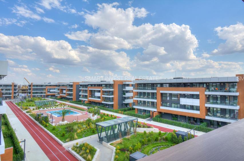 Apartament 2 camere mobilat Astorium Garden Titan - terasa - piscina - 2