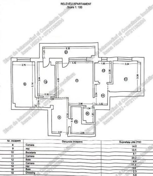 ⏩ Tomis PLUS 3 Camere Decomandate 90.34m² Mobilat Utilat Centrala LIFT - 8
