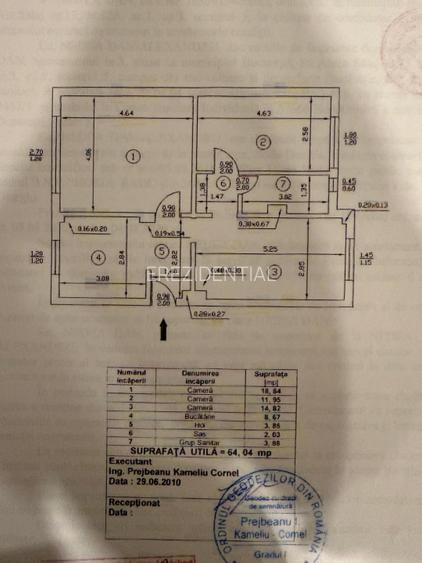 Apartament 3 camere  decomandat  Bolintineanu-Sebastian - 7