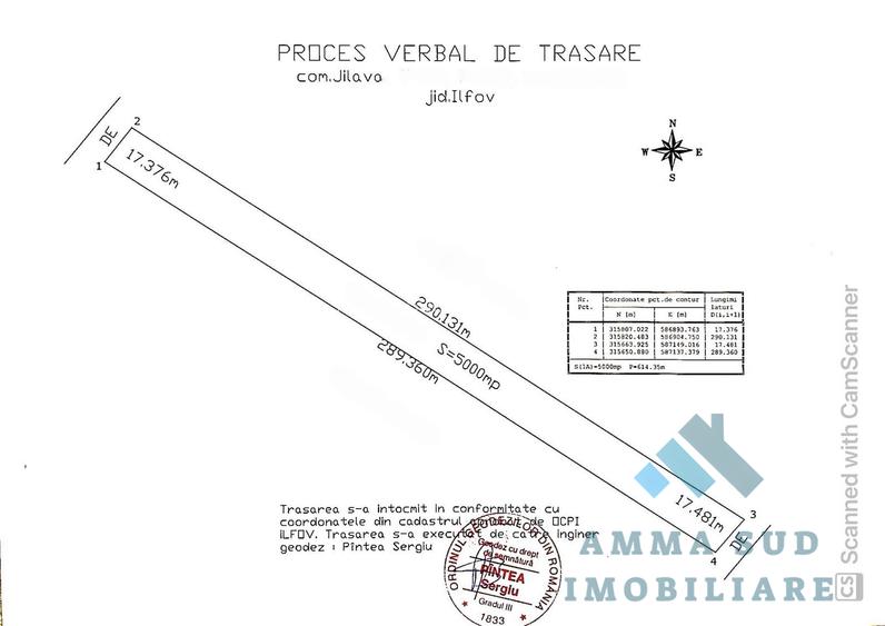 Teren Intravilan Jilava - 5.000 mp - Zona de case - Deschidere la doua strazi - 3