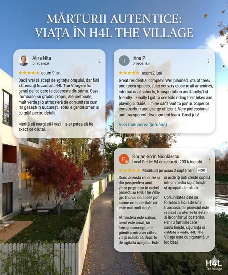 PRIMA ÎNCHIRIERE! Duplex cu gradina de Lux în h4l The Village - 9