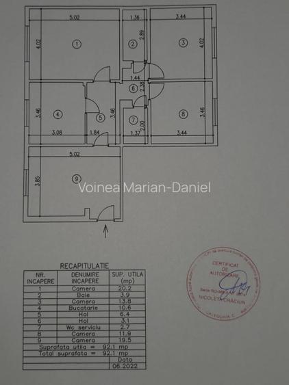 Apartament 4 camere, 92 mp, Parter înalt | Metrou Brâncoveanu – Parc Tineretului - 9