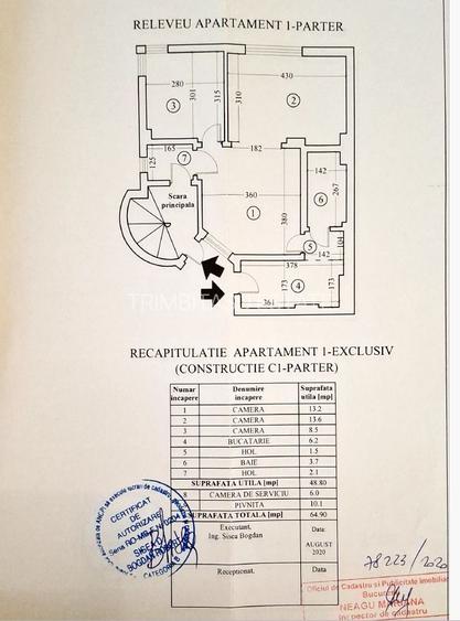 Apartament cu farmec interbelic | 3 camere | Domenii - 25