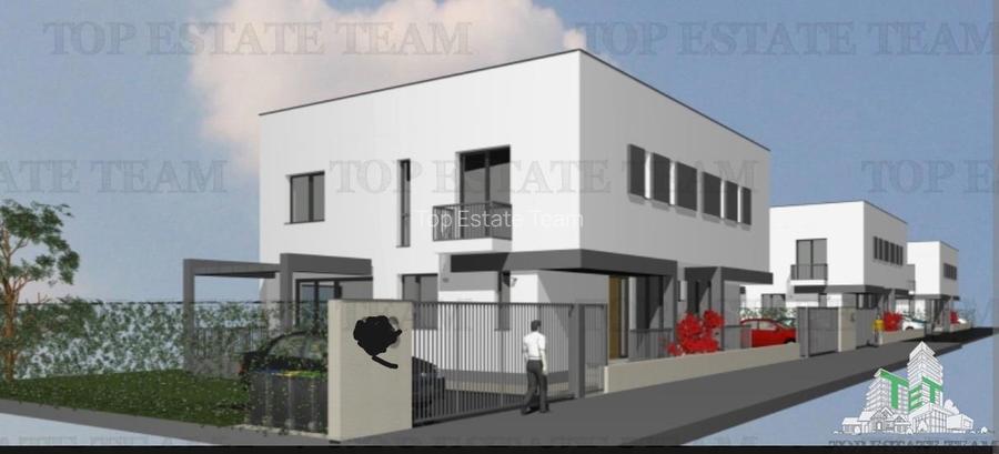 Vila individuala cuplata, in complex rezidential modern, cu 4 camere, toate util - 2