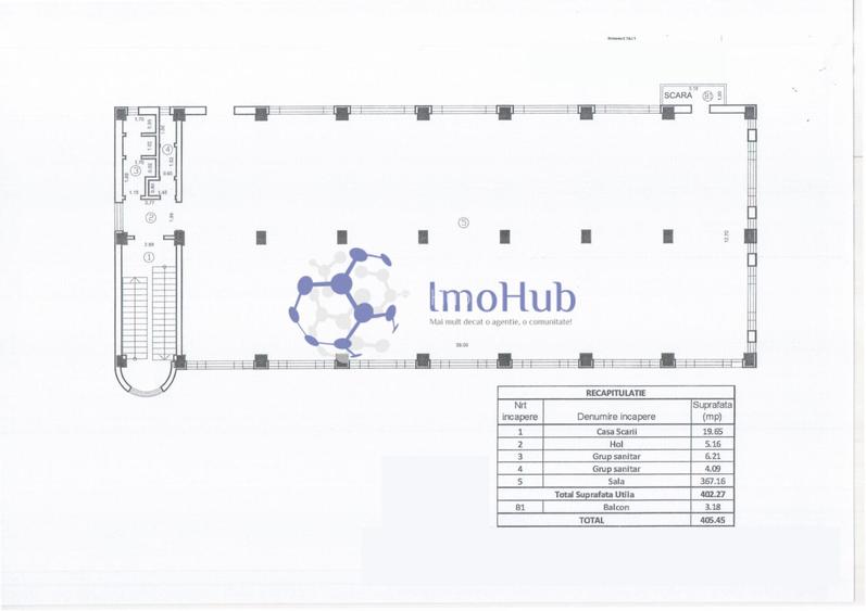 Clădire comercială 1.640 mp, teren 1.175 mp – zona Dacia, Iași - 5