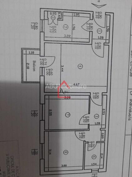 Apartament cu 3 camere,  Zimbru-Bicaz - 1