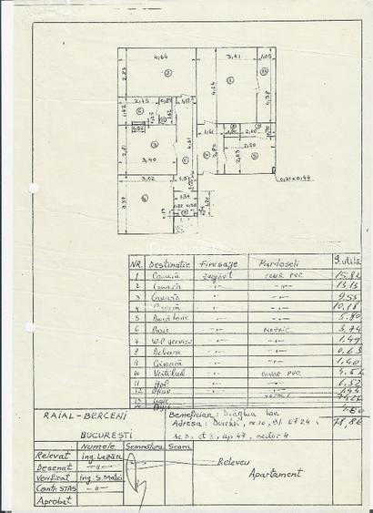 Apartament 4 camere, zona Brancoveanu - Berceni ( sunt proprietar - nu firma ) - 12