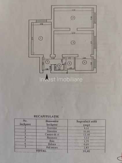 Apartament 3 camere-Tatarasi-Dispecer - 6