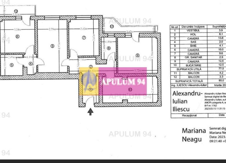 Apartament 4 camere Colentina Maior Bacila - 10