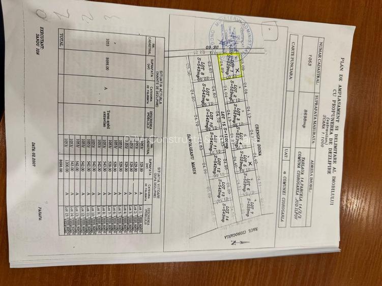 Stradal- Utilitati- Liziera Ciorogarla - Strada Sacamilor - 2