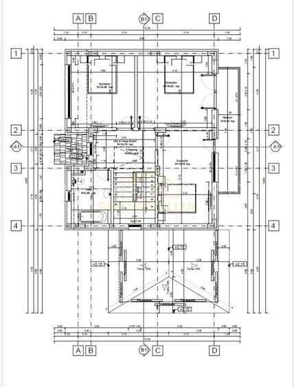 CASA INDIVIDUALA- P+1+POD-5 CAM-TEREN 350 MP - 27