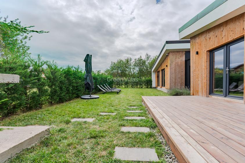 Casa pe parter cu vedere catre munte si finisaje premium - 4