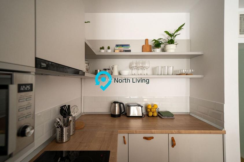Apartament 2 Camere Lux Aviatiei Park | Mobilat Premium | Etaj 3 - 9