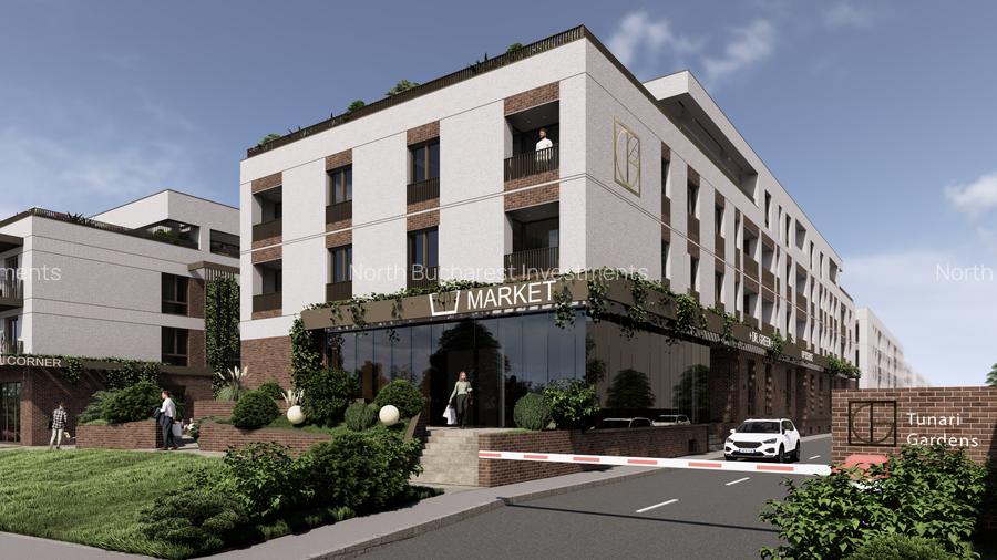 APARTAMENT 3 CAMERE - TUNARI - SPATII COMERCIALE- SECURITATE 24/7- COMISION 0% - 3