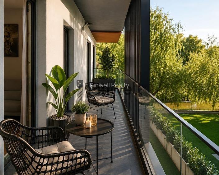 Apartament 3 camere lux–102m–vedere lac–smart home–Belair Lake Pipera - 5