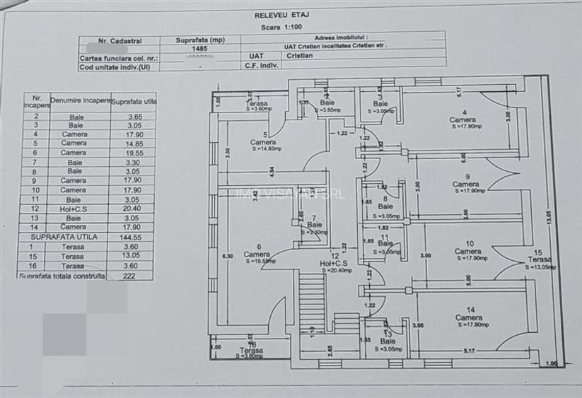 Oportunitate afacere imobil Cristian,jud.Sibiu,comision 0 - 12