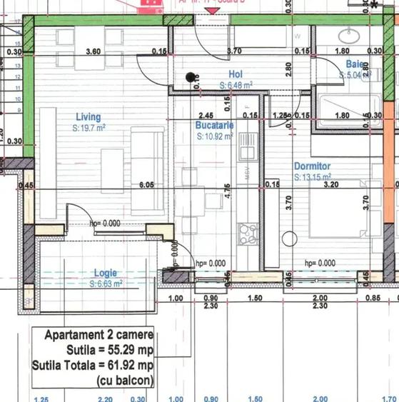 Apartament 2 camere foarte luminos view 15 min Metrou 1 Decembrie 1918 - 2