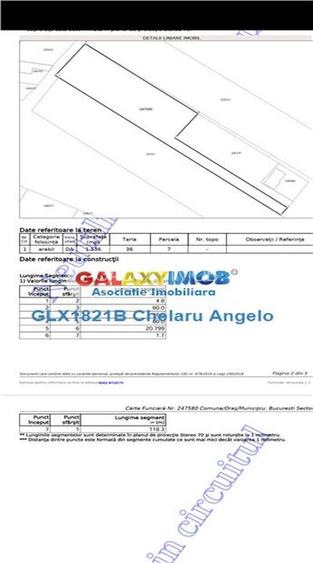 Giulești teren 1536 mp, deschidere 20 ml,liber - 4