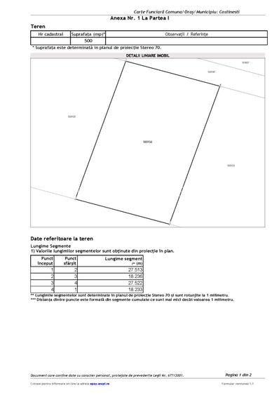 COSTINESTI - 500 MP x 2 LOTURI - INTRAVILAN - 11