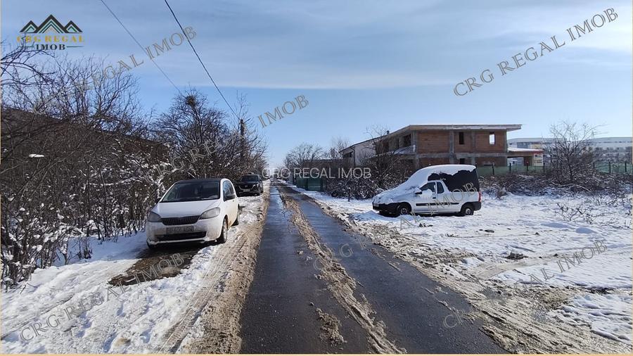 Teren Constructii Popesti Canalizare Apa Curent Asfalt Regim P+2E+M - 3