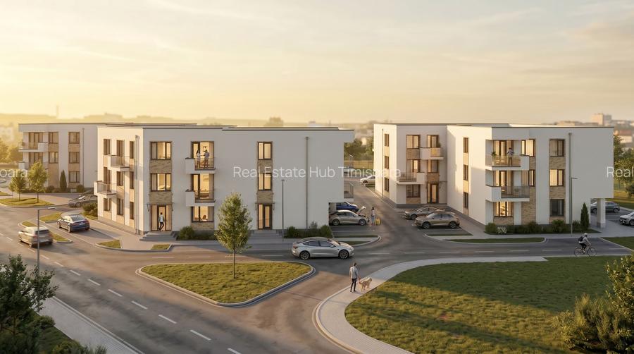 Teren pentru dezvoltare P+2E Mosnita N | 670 mp | Proiect 6 apartamente | 139 € - 2