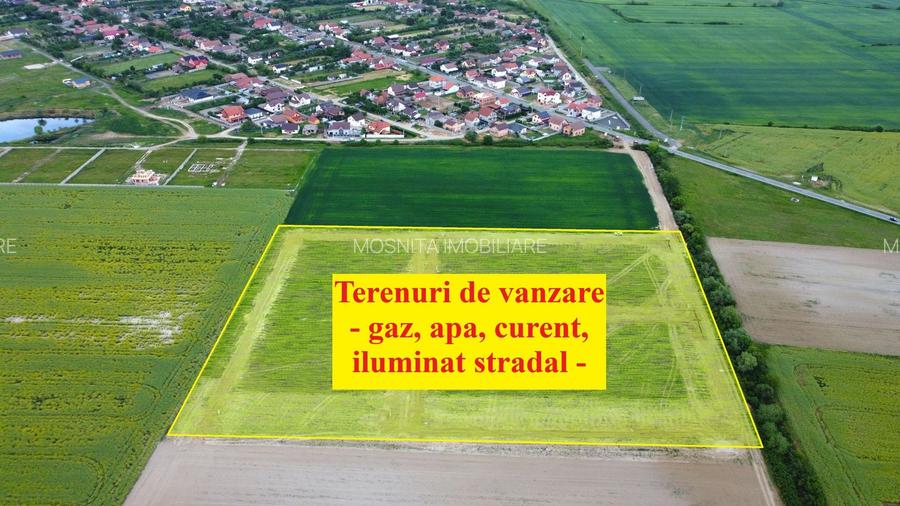 Terenuri Bucovat, cu gaz, apa, curent– 58 euro/mp+TVA - 7