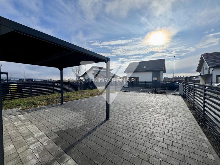 Casa finalizata 4 camere 110 mp utili si teren 390 mp Sura Mica Sibiu - 12