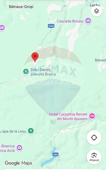 Teren intravilan constructii 3082 mp Damis Bratca drum DJ 764D - 24