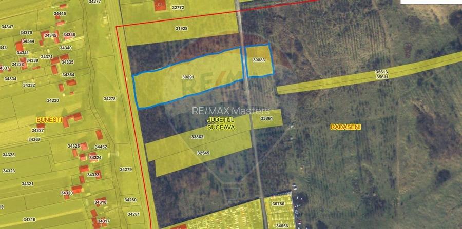 Teren 10,000mp Radaseni / Soseaua DN2-E85, judetul Suceava - 3