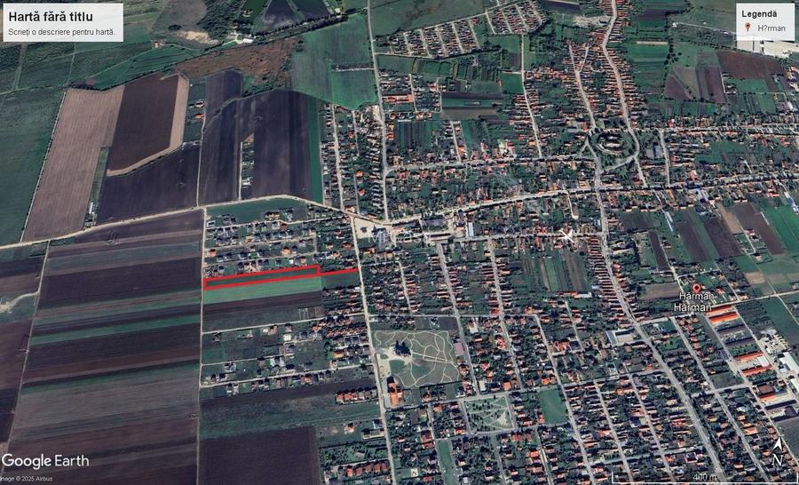 Teren  in Harman,Aleea 14 cu utilitati - 8