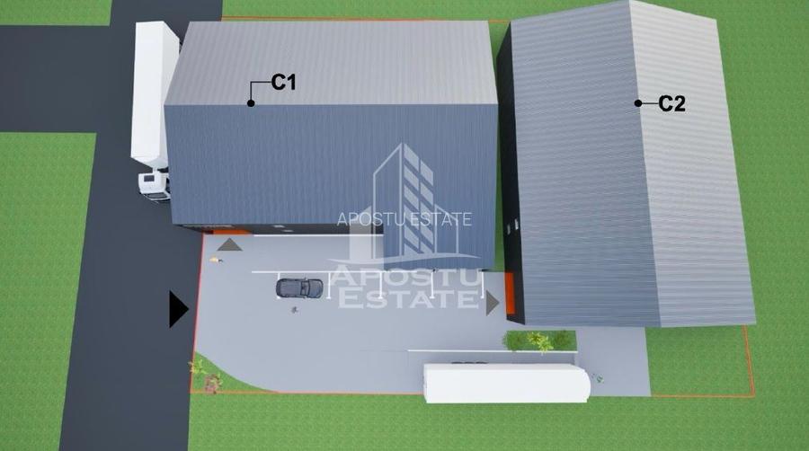 Hala noua cu rampa tir, 540 mpu, Giarmata - 3