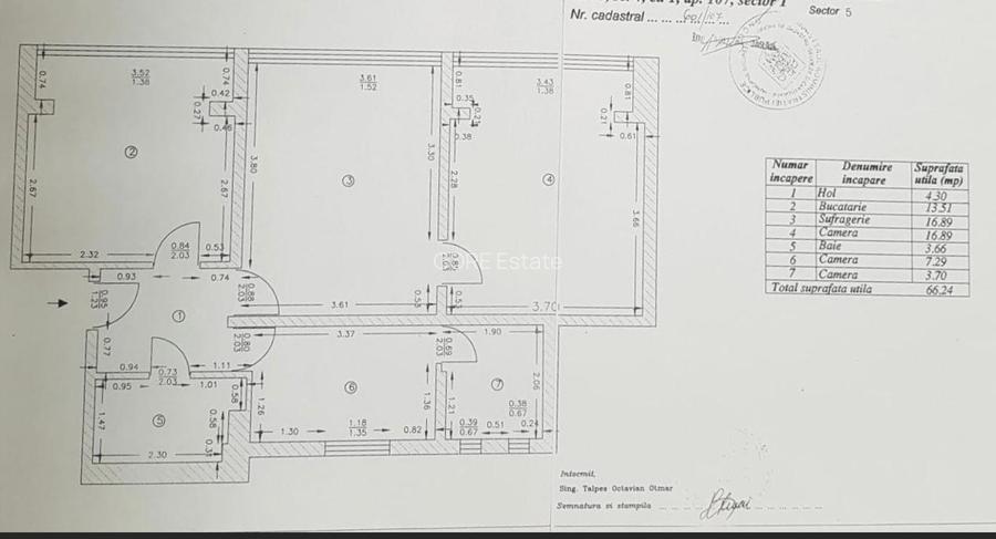 De vanzare 3 camere la Sala Palatului, gata de mutat, fara risc seismic - 7