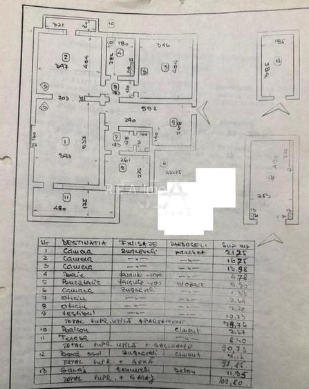 3 camere Piata Victoriei decomandat,garaj,et. 2,1968,metrou,91 mp,boxa - 9