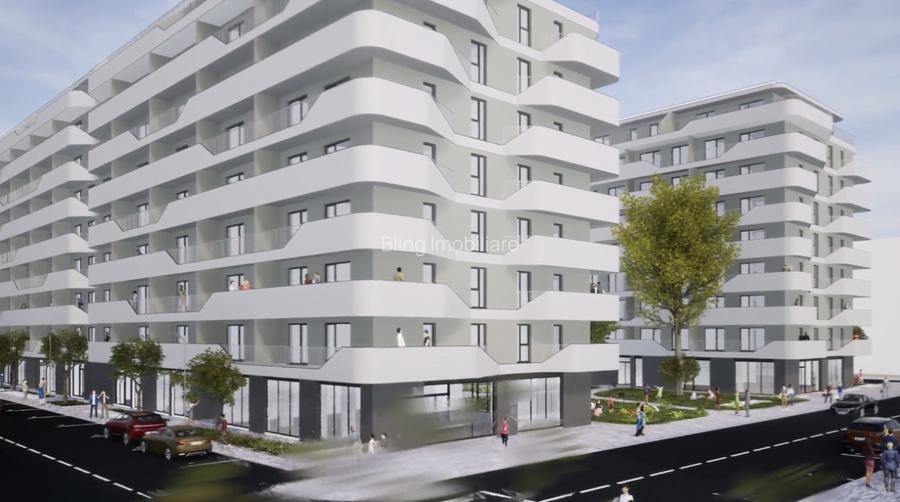 Apartament de 2 camere, 55.47 mp, semifinisat,terasa,Zona Eroilor - 3