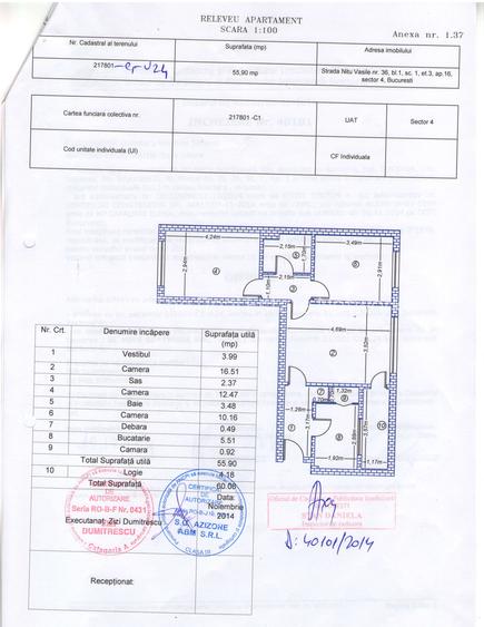 Apartament 3 camere Piata Sudului - pozitie excelenta - 1