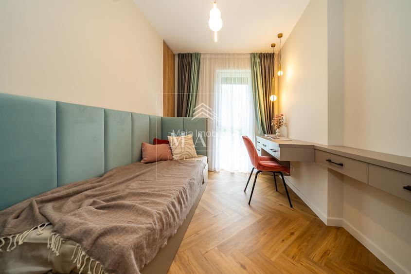 Apartament  3 camere , prima inchirie,Terasă + acces grădină | Parcare subterană - 9