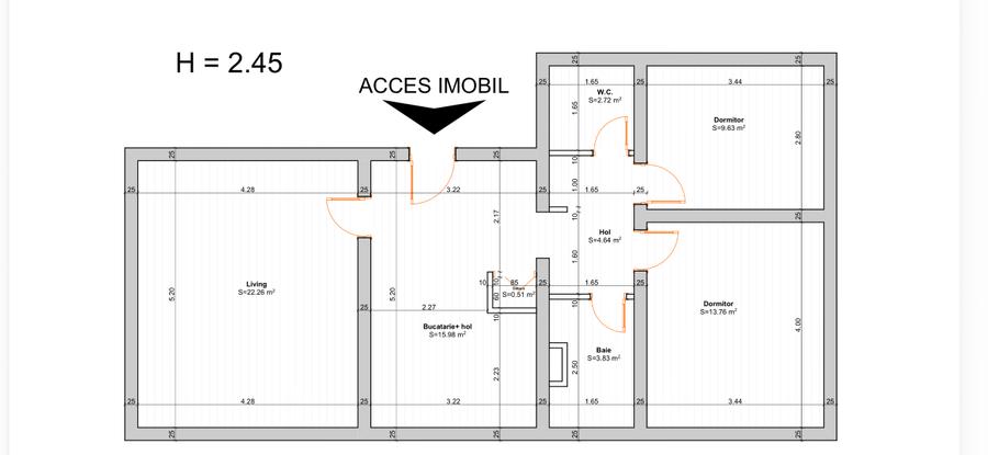 Apartament 3 camere,2bai de inchiriat – Matei Basarab, aproape de Iulius Town - 10