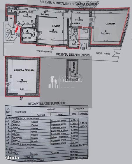 Vanzare 2 camere |  Vila | Renovat | Centrala | P-ta  Victoriei - 11