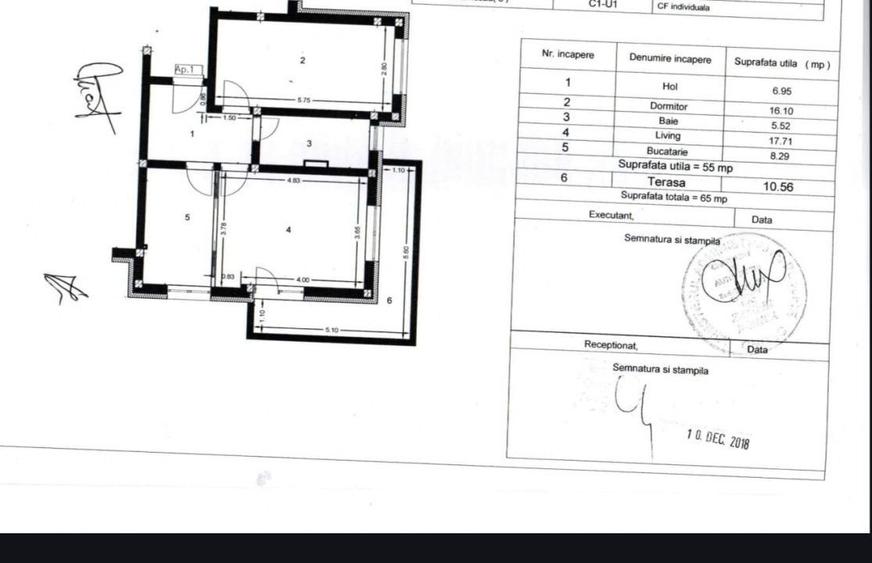 Apartament 2 camere Subcetate City Sanpetru Brasov