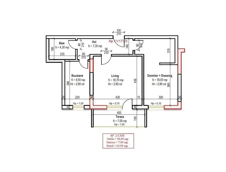8 Minute Metrou Apartament 2 Camere Decomandat Pallady Bloc Nou