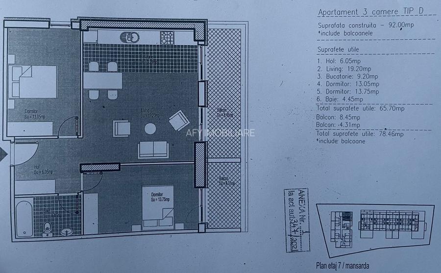 De vanzare Apartament 3 camere delta Vacaresti, Vitan Barzesti - 15