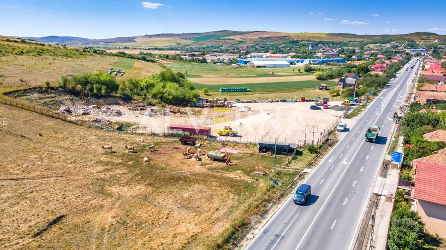 Teren intravilan 7160mp - front 90mp la DN1C - Rascruci - Bontida - 2