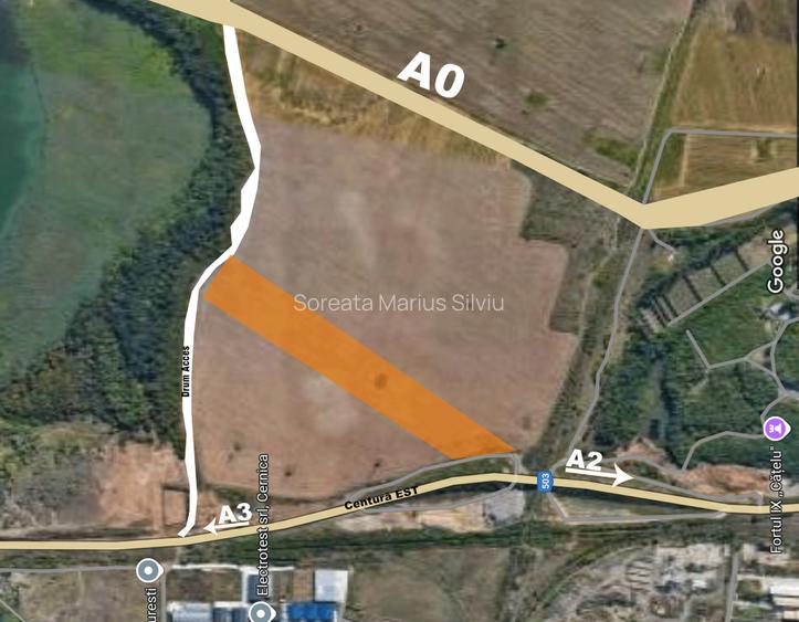 Teren Centura Est, Cernica - 2