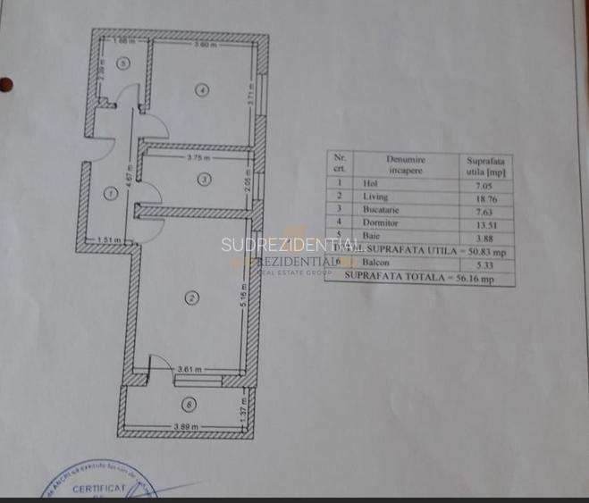 Apartament 2 camere, decomandat, mobilat, parcare inclusa, Sector 4 - 6