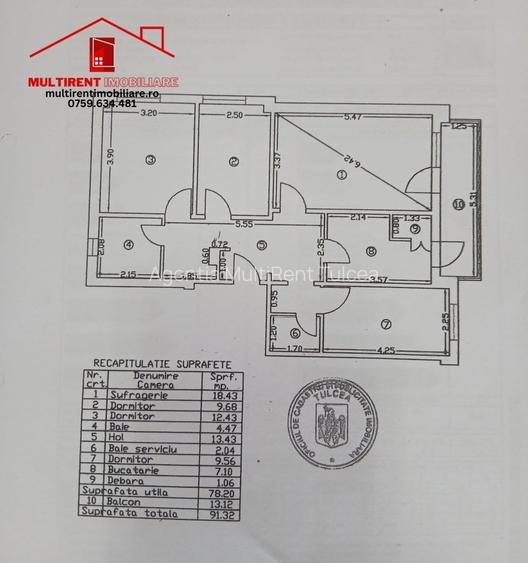 Apartament 4 camere de vanzare Ultracentral ! - 2