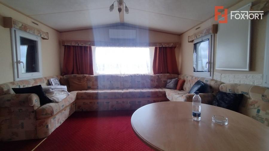 COMISION 0% Teren 859mp+Casa mobila, Sacalaz - Bransat curent si apa - 4