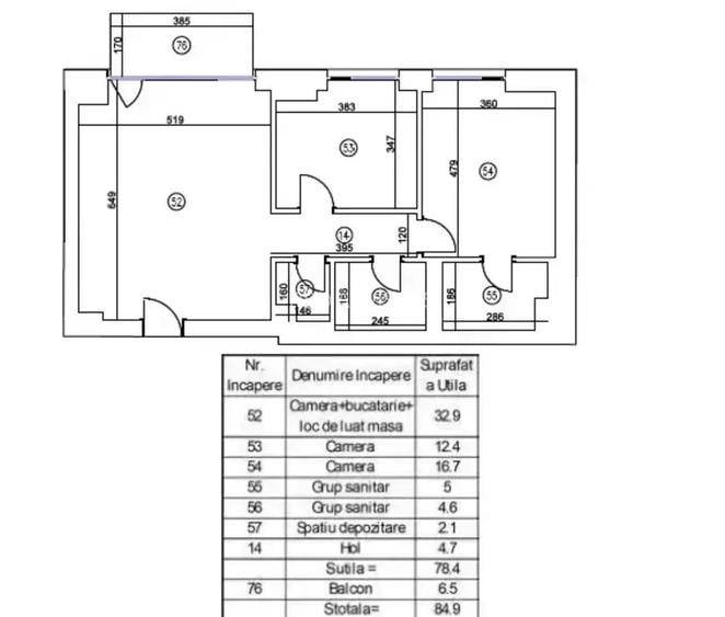 3 Camere Premium | Aviatiei | Promenada | Comision 0 | - 12